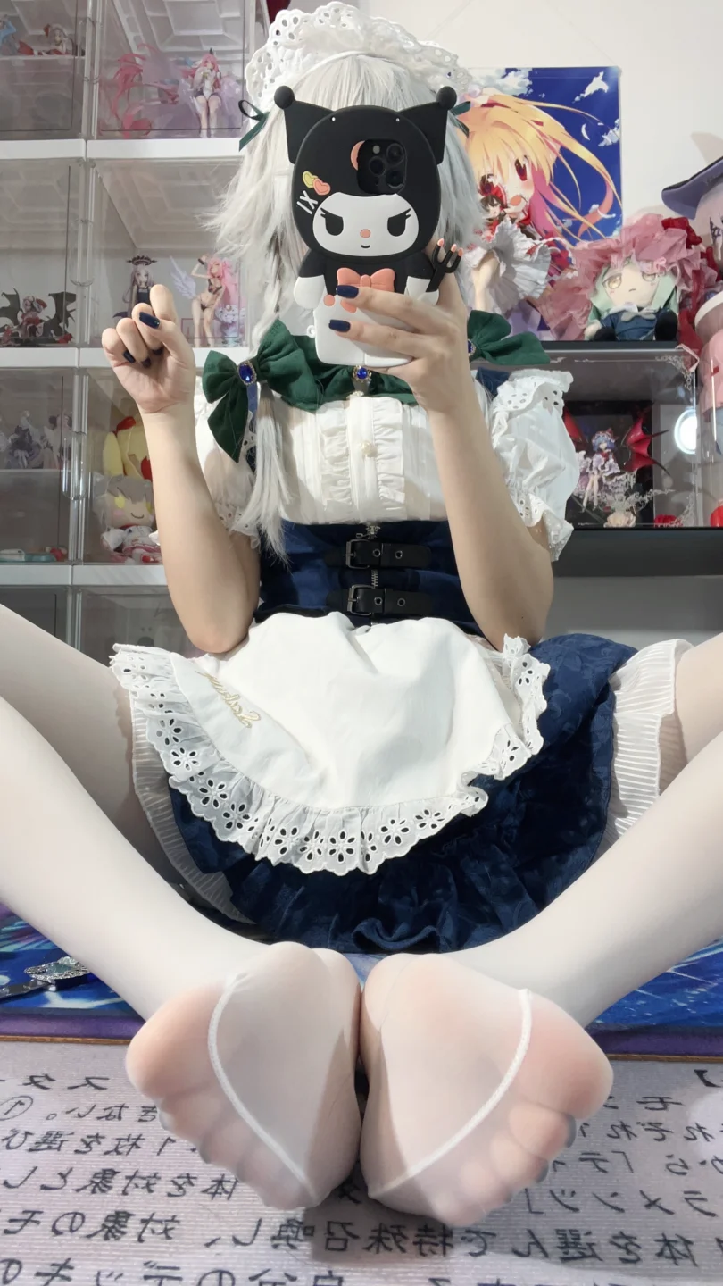 白栎Shirly - No.012 十六夜咲夜 [66P,10V-1.94GB] tg@simisebaisi 【丝足阁】045.webp